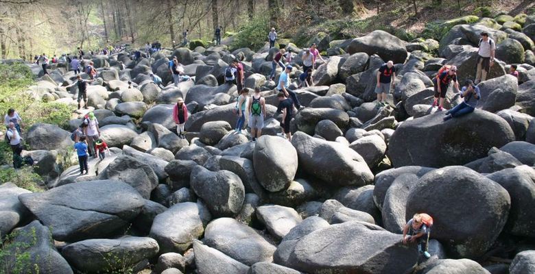 В Германии есть река, по которой текут камни. камни 