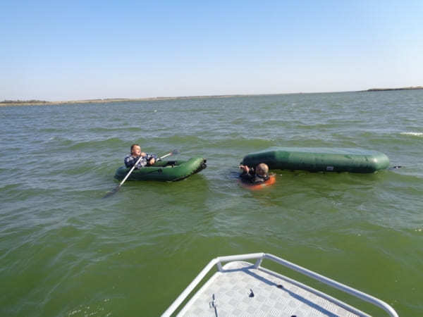 В Веселовском районе из-за сильного ветра чуть не погибли рыбаки. рыба, рыбаки, Веселовский район