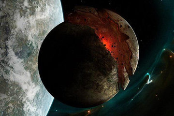 Планета K2-22b разваливается на куски